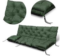 Coussin et dossier pour balançoire de jardin 120X60X50 Cm + 2 coussins Coussin décoratif imperméable