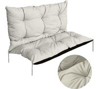Coussin et dossier pour balançoire de jardin 180X60X50 cm Coussin décoratif imperméable