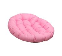 Coussin Fauteuil Suspendu, Chaise D'oeuf Suspendue Coussin Chaise, Coussin Fauteuil Jardin Rond, Coussins de Chaise D'oeuf Suspendus,Coussin Balancell Lavable pour Intérieur et Extérieur, Rose