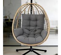 Coussin Fauteuil Suspendu pour Klarstein 10035805 PureBlizzardSmart7000 | Garnissage Coton PP | Tissu Doux Confortable | Conception Ergonomique | Résistant Usure | Difficilement Endommageable