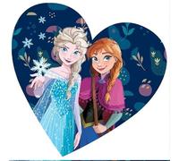 Coussin Forme Cœur - DSN RDN - Anna et Elsa