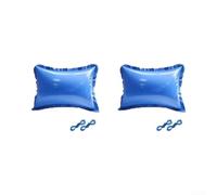 Coussin Gonflable Hiver Piscine Hors pour sol 20x19cm Anti-Glace(2PC) | Anti-glace pour efficace, réduit pression, protège pour couverture, installation simple, plastique résistant