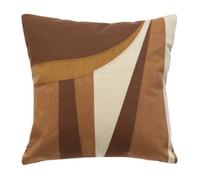 Coussin Hary marron 45x45cm - Atmosphera Créateur d'intérieur