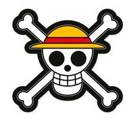 Coussin - HERDING - Jolly Roger - 33 cm - Noir - Non déhoussable