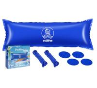 Coussin Hivernage Piscine Hors Sol 120x450 cm, Coussin Piscine Hivernage | Coussin de Piscine avec Valve Boston, Corde 15m et Kit de Réparation, PVC Ultra-Résistant avec Coutures Doubles