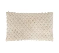 Coussin Imitation Fourrure Adriel 50x80cm Beige