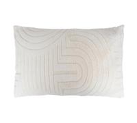 Coussin Imitation Fourrure Arka 50x80cm Ivoire
