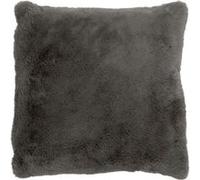 Coussin Imitation Fourrure "Cutie" 45x45cm Gris Foncé Gris foncé G