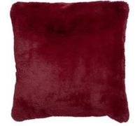 Coussin Imitation Fourrure Cutie II 45x45cm Rouge Rouge G