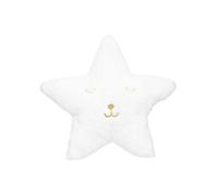 Atmosphera – Coussin enfant Étoile – Fausse fourrure – Blanc – 39x39 cm