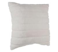 Coussin Imitation Fourrure Manoir Blanc