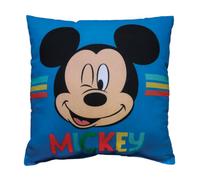 Coussin Imprimé 100% Coton, Disney Mickey Classic Bleu TU