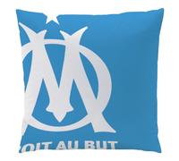 Olympique De Marseille Coussin Imprimé 40x40 Cm