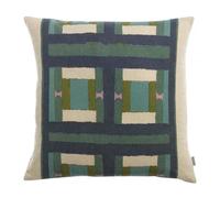 Coussin imprimé Vivaraise Taho Vert 45x45