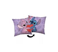 Coussin LILO ET STITCH 40 x 40 cm oreiller pour canapé chambre salon décoration - Disney - Kiss