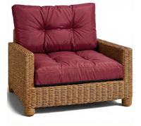 Coussin Lounge Mobilier Jardin Coussin de dossier 40x70 cm - Bordeaux