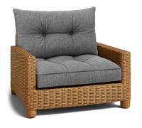 Coussin Lounge Mobilier Jardin Coussin de siege 50x50 cm - Gris