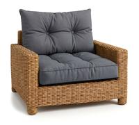 Coussin Lounge Mobilier Jardin Coussin de siege 70x70 cm - Graphite