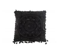 COUSSIN MAROCAIN COTON NOIR