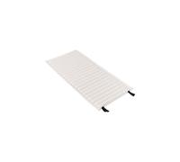Coussin Matelassé HAY Palissade pour Chaise de Salle à Manger avec Accoudoirs, Blanc Crème