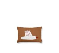 Coussin Matelassé Oiseau Rectangulaire Sucre Varech