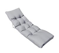 Linxor – Coussin matelassé pour bain de soleil et transat – 185 x 60 cm – Plusieurs coloris