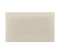 Coussin Mural Décoration Murale Lit Tour de tęte Panneau Mural rembourré Revętement Mural 3D Moderne Panneau de Luxe rembourré 50 x 30 cm Crémeux
