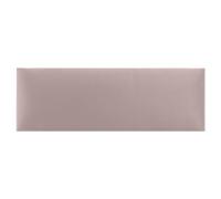Coussin Mural Décoration Murale Lit Tour de tęte Panneau Mural rembourré Revętement Mural 3D Moderne Panneau de Luxe rembourré 60 x 20 cm Rose poudré