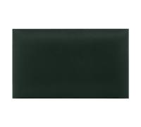 Coussin Mural Décoration Murale Lit Tour de tęte Panneau Mural rembourré Revętement Mural 3D Moderne Panneau de Luxe rembourré 60 x 40 cm Vert Bouteille