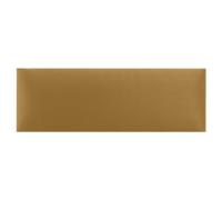 Coussin Mural Décoration Murale Lit Tour de tęte Panneau Mural rembourré Revętement Mural 3D Moderne Panneau de Luxe rembourré 90 x 15 cm Jaune