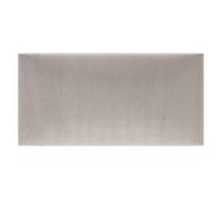 Coussin mural velours beige DECOON - 60 x 30
