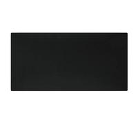 Coussin mural velours noir - 60 x 30