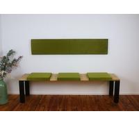 Coussin mural XXL, protection murale, support cervical, oreiller 150 cm x 30 cm