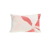 Amadeus Coussin décoratif rectangulaire - Blanc et rose