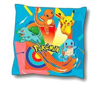 Coussin - NINTENDO - Pokémon - 40x40 cm - Synthétique - Intérieur