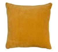 Atmosphera - Coussin Carré Ollis 38 x 38 cm, Finition Velours, Déhoussable - pour Canapé, Lit, Chambre, Salon