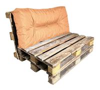 Coussin Palette - 120x60 cm - Bananair - Orange Fabriqué en France