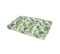 JardiDéco Coussin palette de jardin déco feuilles clair 120 x 80 x 8 cm