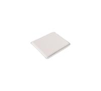 Coussin Palissade pour Chaise de Salle à Manger avec Accoudoirs, Blanc Crème