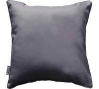 Coussin passepoil 40 x 40 cm polyester uni essentiel Beton Gris