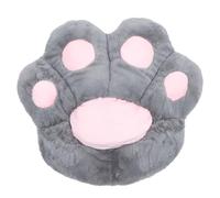 Coussin Patte de Chat pour Canapé et Chaises de Salle à Manger Ornement de Canapé Kawaii en Tissu Imitation Fourrure de Lapin Adorable Soutien Lombaire et Confort