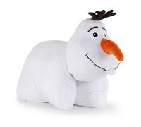 Coussin peluche 2 en 1 - DISNEY - Olaf - Ultra-doux - Fermeture scratch - 43x28 cm