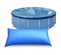 Coussin Piscine Hivernage Rectangle 8×4ft, Flotteur Hivernage Piscine, Coussin Gonflable Hiver, Ballon Hivernage Piscine Hors Sol, Accessoires Piscine pour Bache Oreiller Piscine Antigel (1 Pièces)