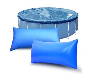 Coussin Piscine Hivernage Rectangle 8×4ft, Flotteur Hivernage Piscine, Coussin Gonflable Hiver, Ballon Hivernage Piscine Hors Sol, Accessoires Piscine pour Bache Oreiller Piscine Antigel (2 Pièces)