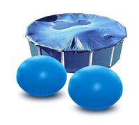 Coussin Piscine Hivernage Tour ∅ 4ft, Coussin Gonflable Piscine Hivernage, Ballon Hivernage Piscine Hors Sol Hiver, Flotteur Hivernage Piscine, Accessoires Spa Oreiller de Piscine (2 Pièces)