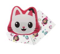 Coussin Plaid Gabby 2 En 1 Pandy Pattes Polyester Rose TU