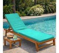 Coussin pour bain de soleil déhoussable