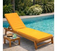 Coussin pour bain de soleil déhoussable