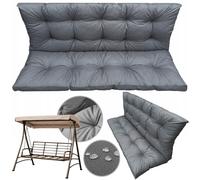 Coussin pour banc de balancelle de jardin 150 x 60 x 50 cm, épais et imperméable