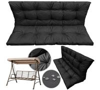 Coussin pour banc de balancelle de jardin, épais, 180 x 60 x 50 cm, imperméable